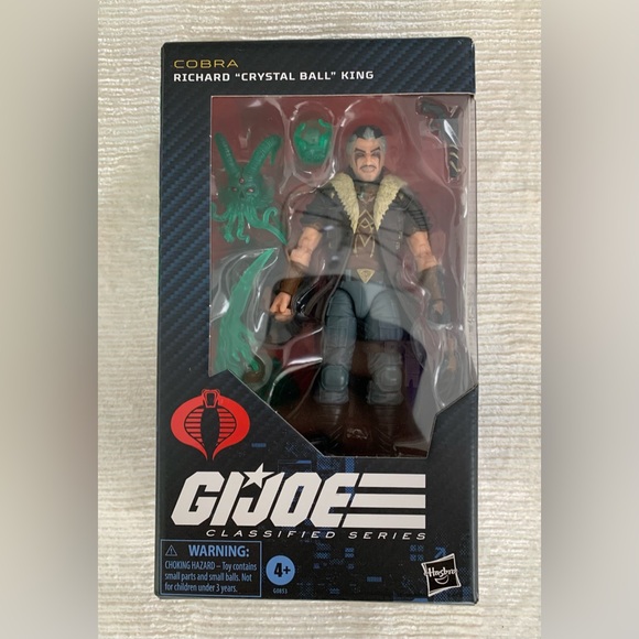 Hasbro Other - Hasbro G.I. Joe Classified Series #159 Richard Crystal Ball King Cobra NEW